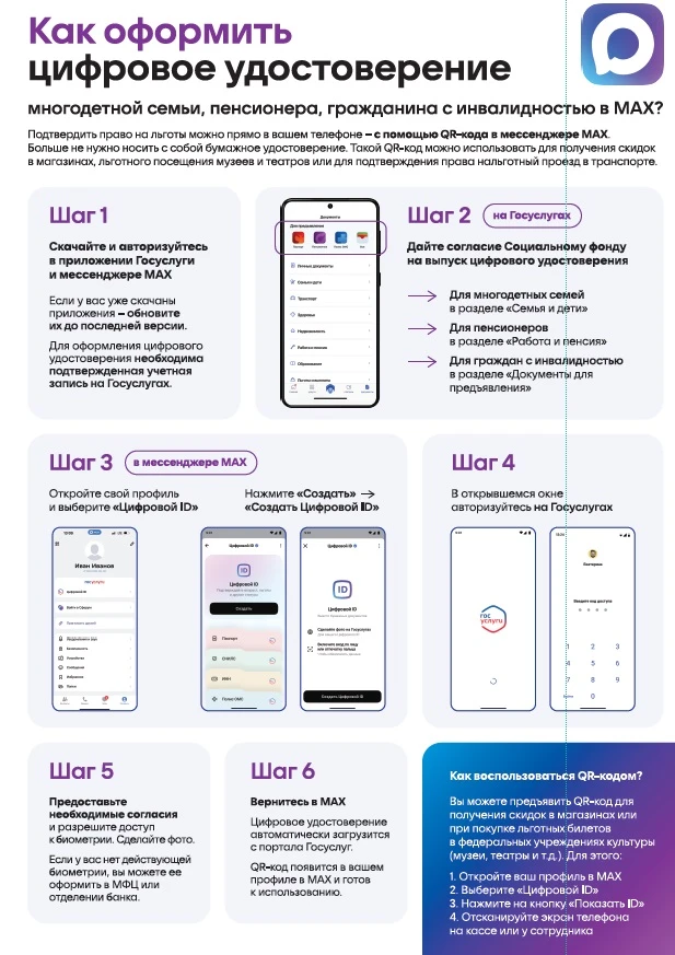 Как оформить цифровое удостоверение? Смотрите в карточке!