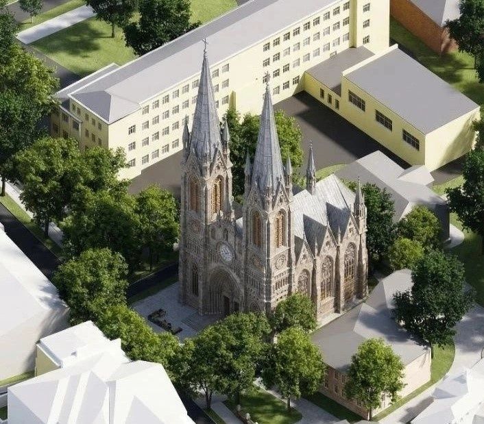⛪️ Опубликован эскиз будущего католического храма в центре Нижнего Новгорода

Храм появится на месте