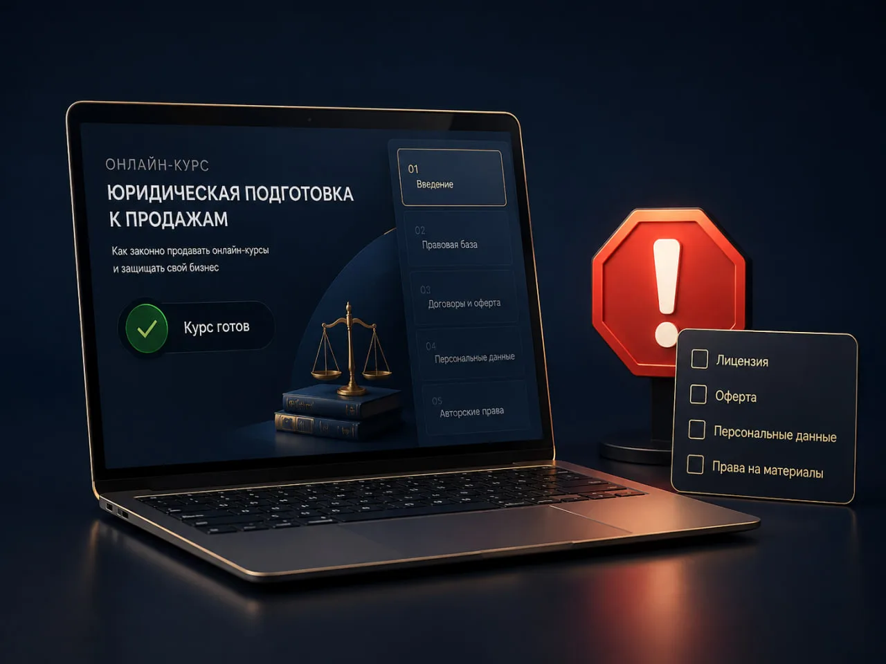 Курс готов. Можно продавать? Не всегда.