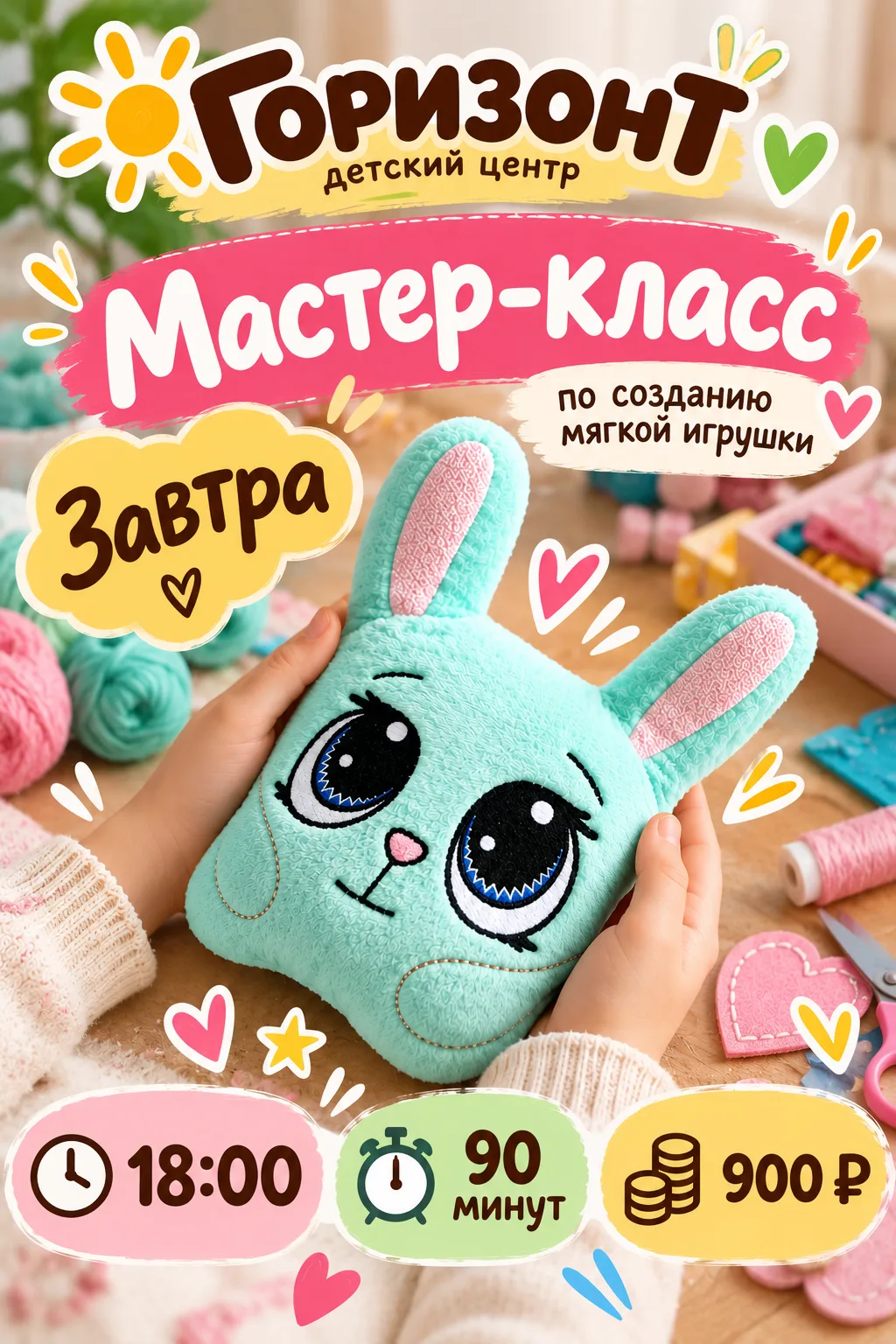 🐰 Завтра творим что-то особенное!