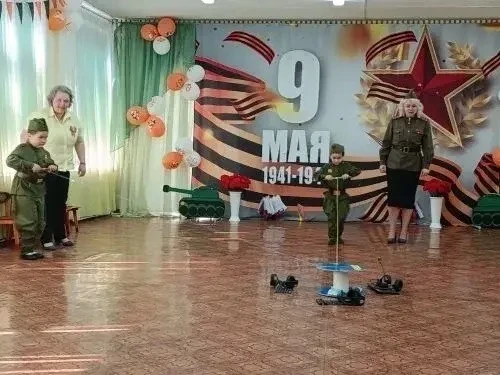 Музыкально‑патриотический утренник «День Победы» в детском саду «Ивушка»  В рамках проекта «Предшкол