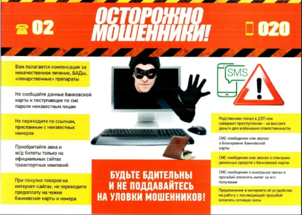 Интернет-
мошенничество: как не попасться на уловки киберпреступников.

Неожиданный звонок, странное