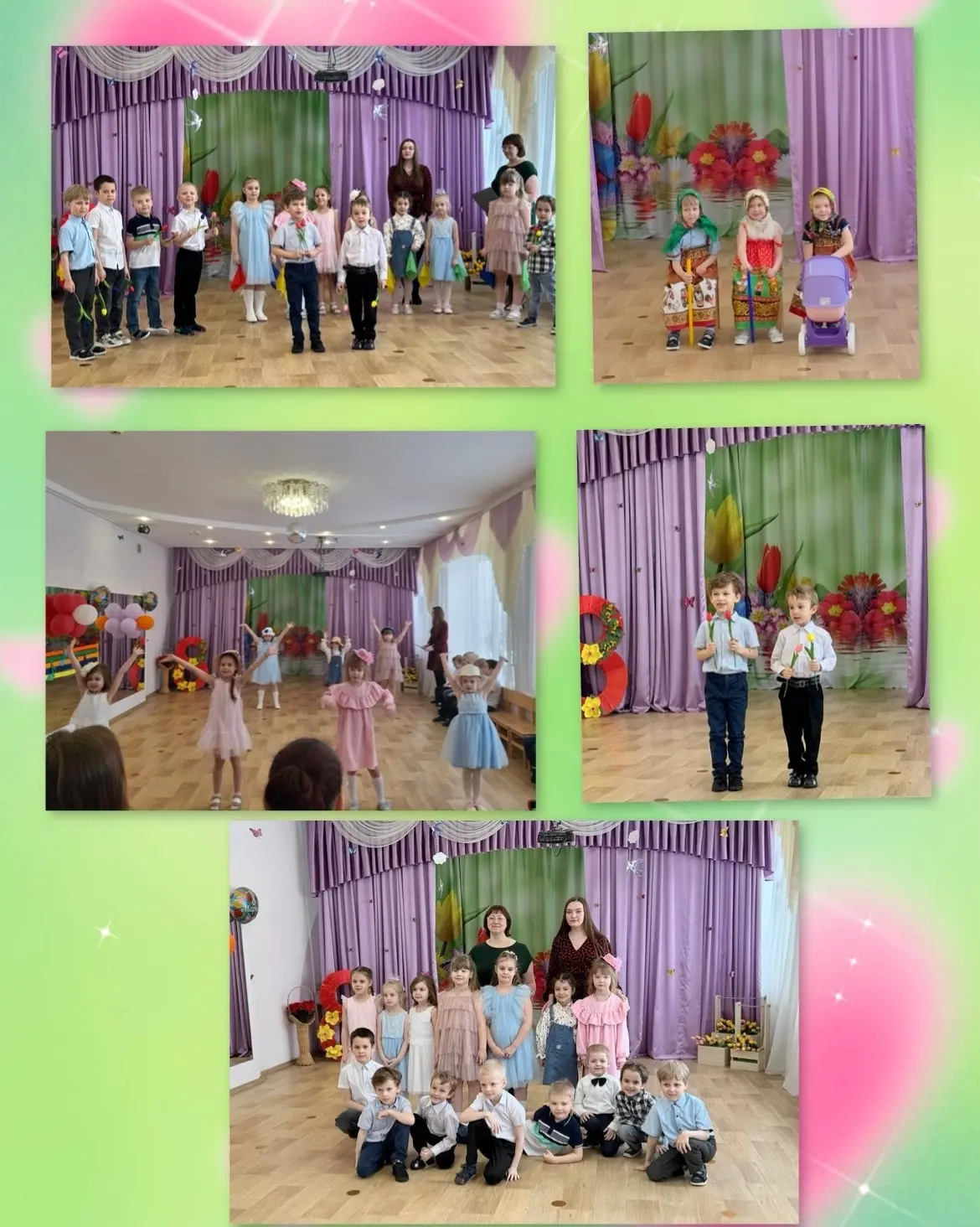 В нашем детском саду вовсю звучат весенние нотки! 🎶