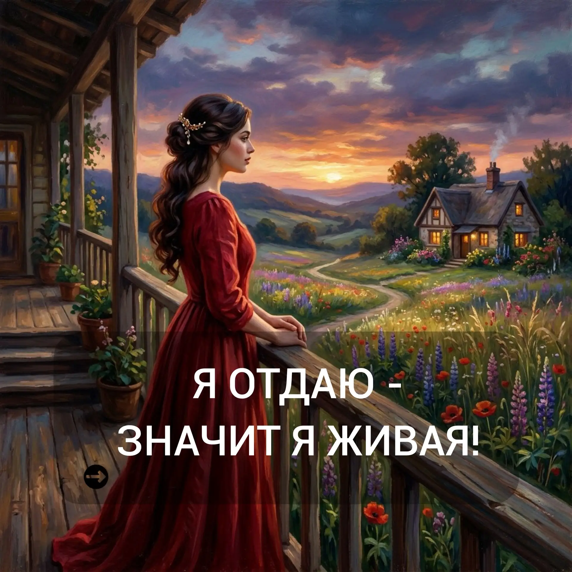Я отдаю - значит я живая!
