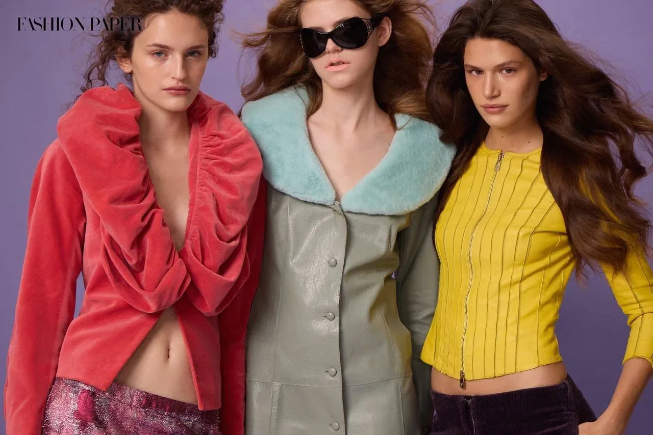 Еще одна съемка в первом номере FASHION PAPER посвящена находкам с Авито. Все мы грешим...
