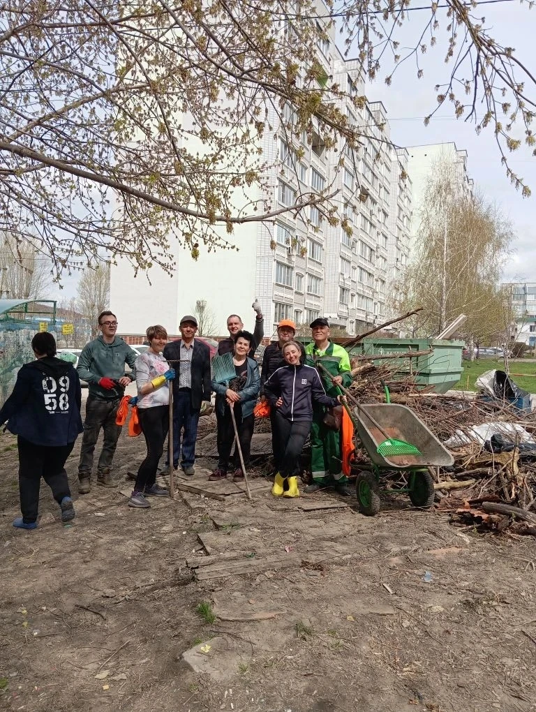 📌Вести с субботников приходят с разных районов города. Это радует и вызывает чувство гордости за наш
