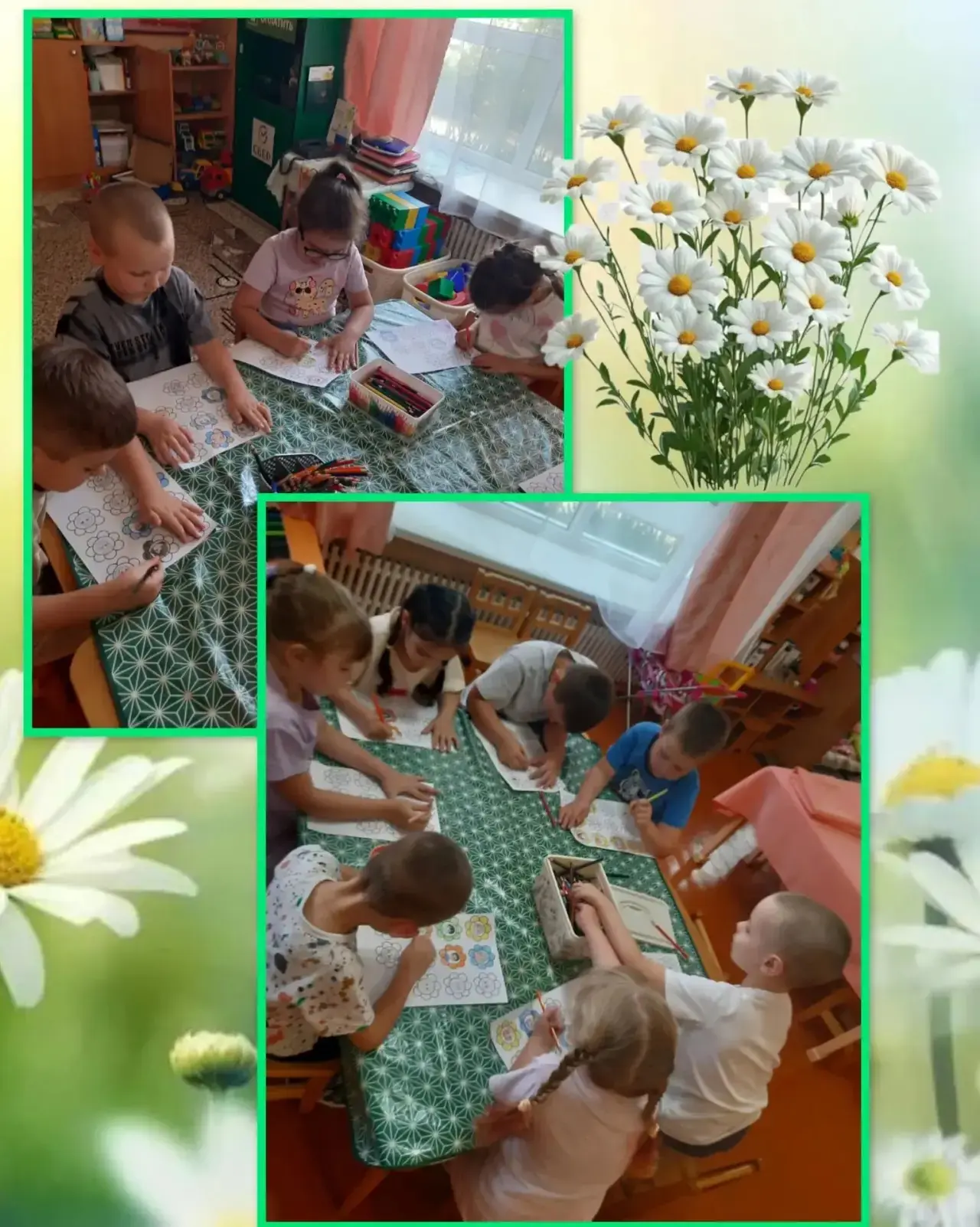 💐 С Днём семьи, любви и верности! ❤️ Ребята из группы «Пчёлки» сотворили настоящее чудо — сделали к