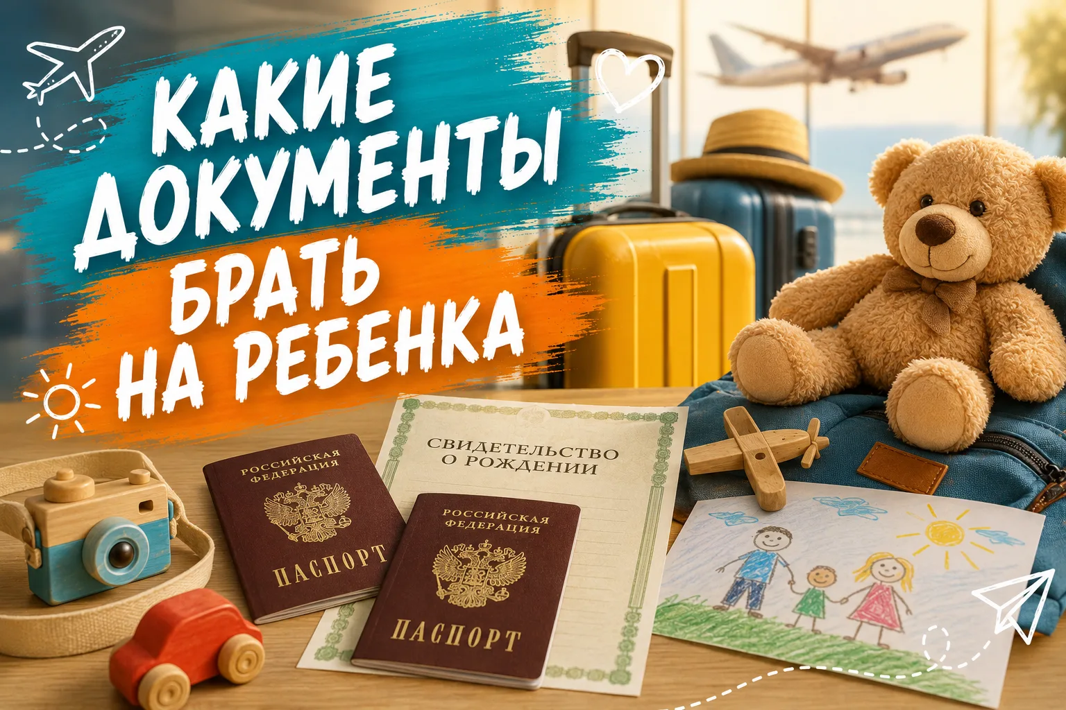 ‼️ Отпуск без сюрпризов: гид по выезду детей за границу.