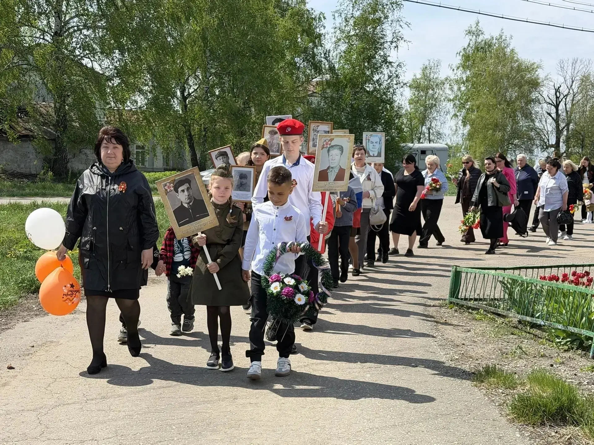 Праздничные мероприятия в честь 81-ой годовщины Великой Победы прошли на территории адм...