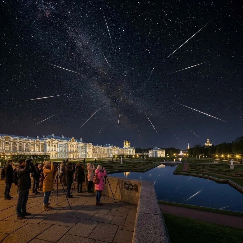 🌠 В ночь на 9 октября над Петербургом и Ленобластью можно будет увидеть метеорный пото...