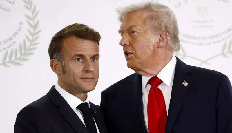 Трамп пригрозил Макрону пошлинами в 100% на все французские вина и шампанское, если Париж не отменит