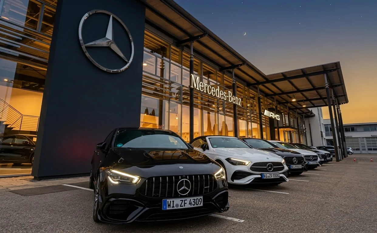 В Германии закроют десятки дилерских центров Mercedes-Benz  Mercedes-Benz массово избавляется от фир