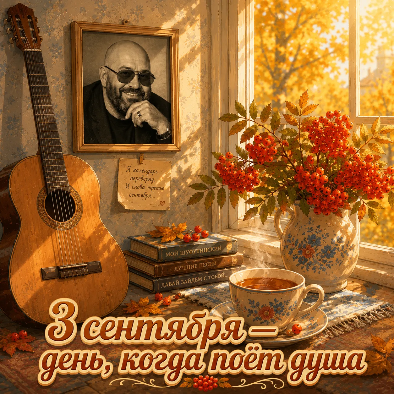 🎵 Друзья, сегодня — 3 сентября.