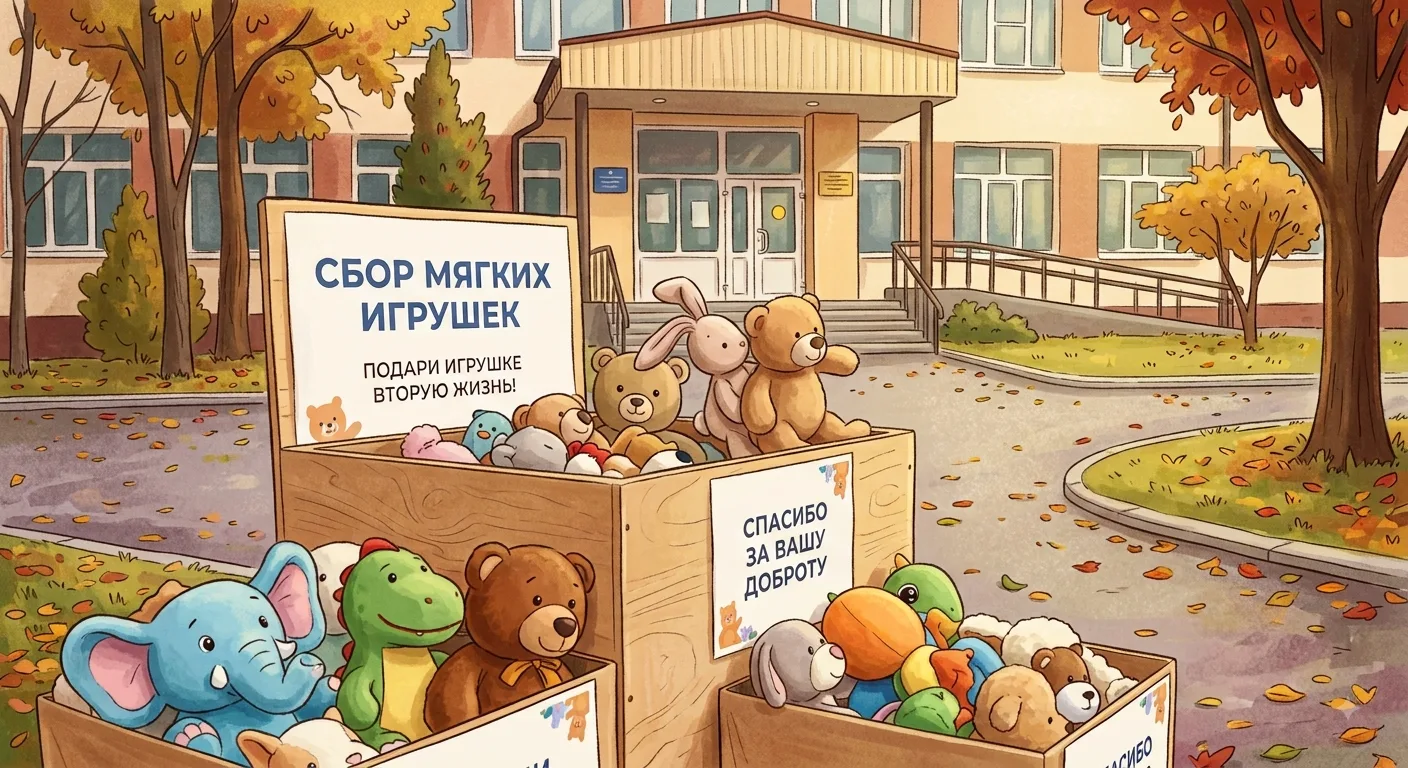 Дорогие друзья! Мы объявляем сбор мягких игрушек.