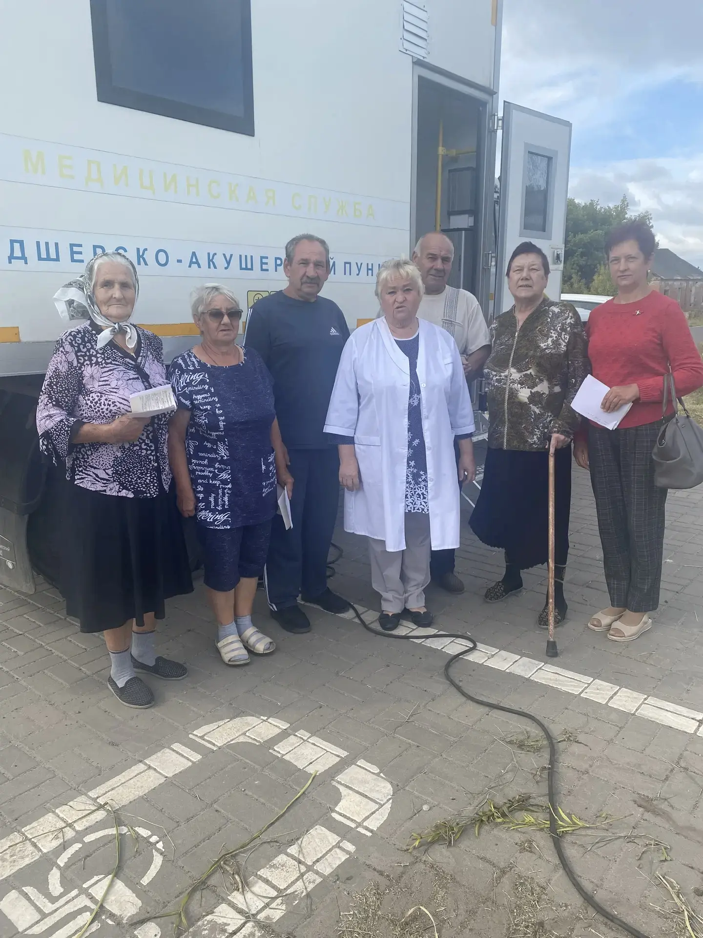 19 августа Специалисты ОБУЗ «Обоянской ЦРБ» организовали выезд в село Афанасьево, чтобы...