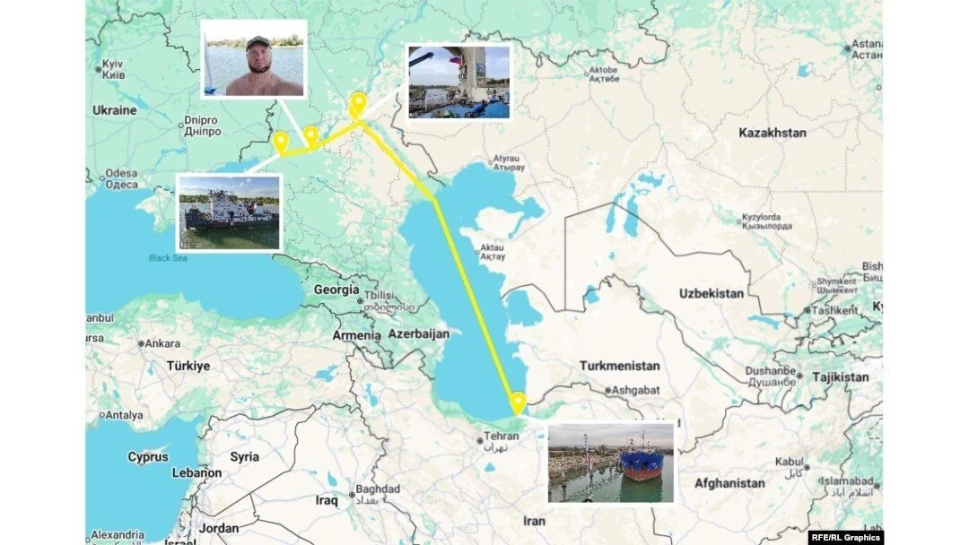 NYT: Россия и Иран наращивают торговлю через Каспийское море  Для Тегерана этот замкнутый водоем =ст