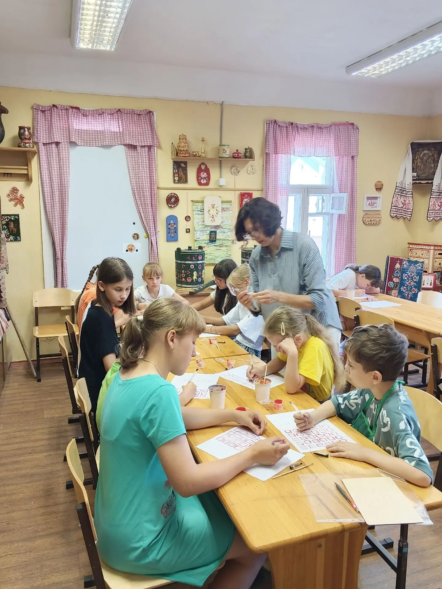 30 июля в Школе традиционной народной культуры состоялось первое занятие краткосрочной ...