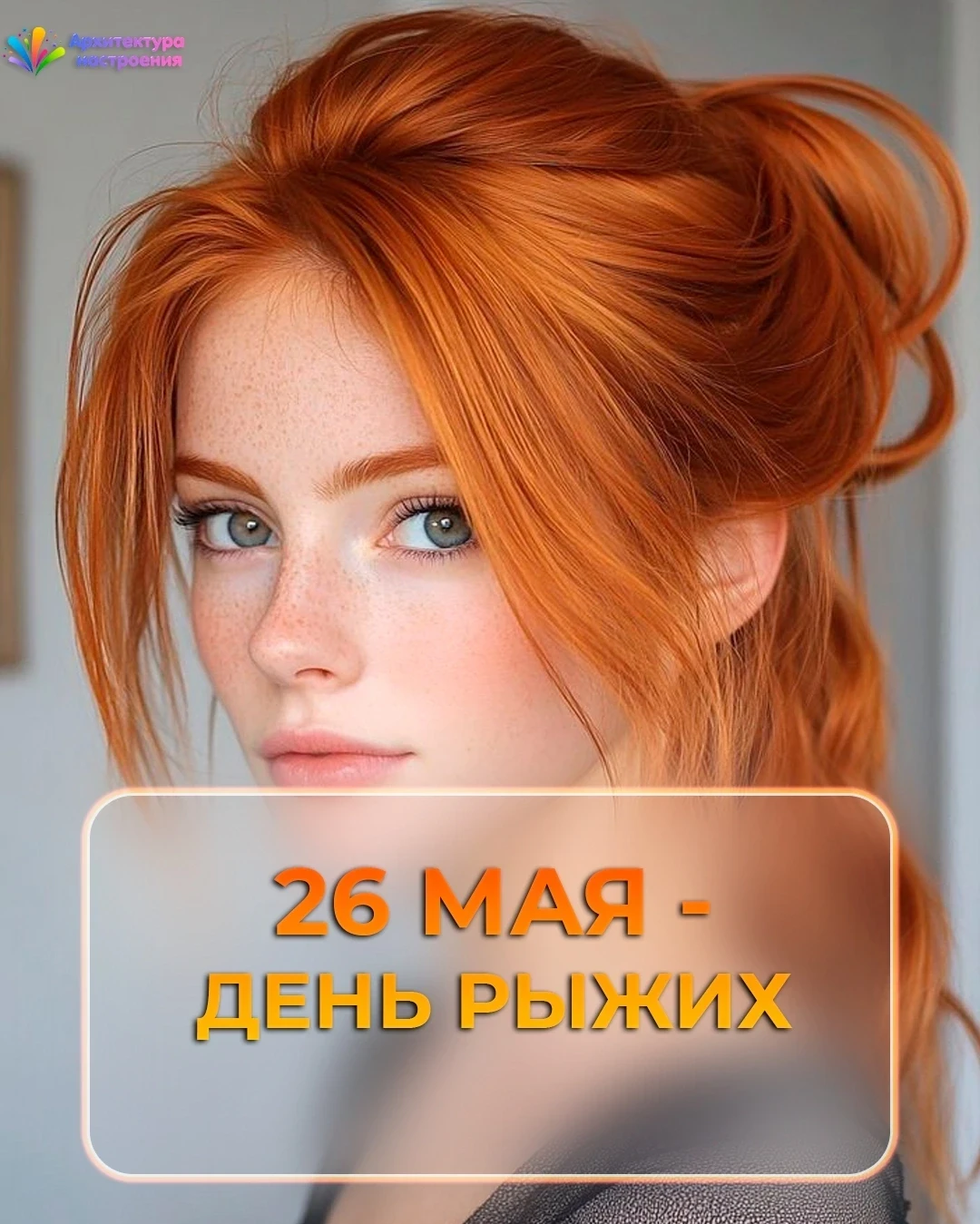☀🔥 26 мая — День рыжих! 🎉🧡