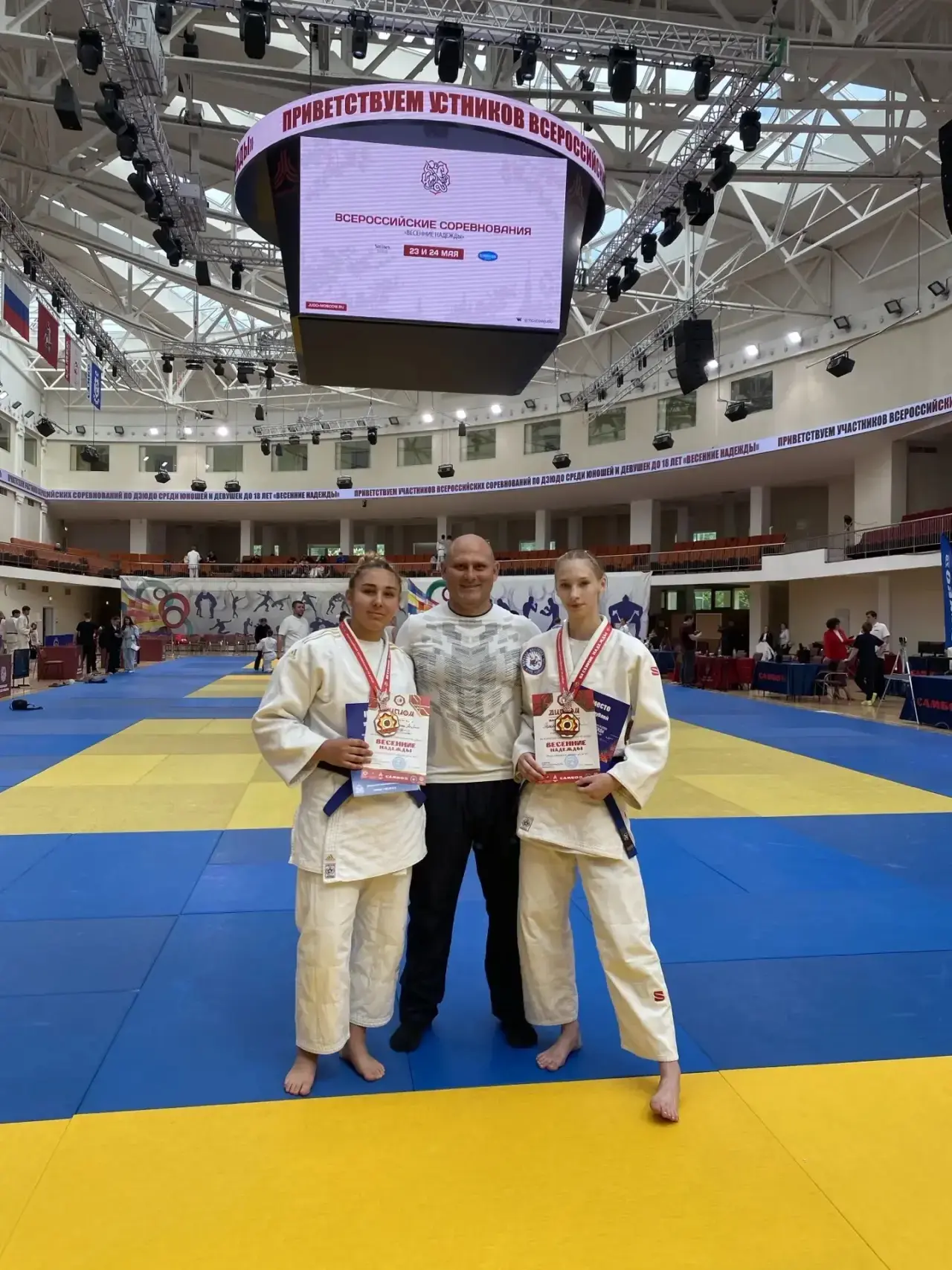 🥋Наши дзюдоистки — призёры всероссийских соревнований «Весенние надежды»