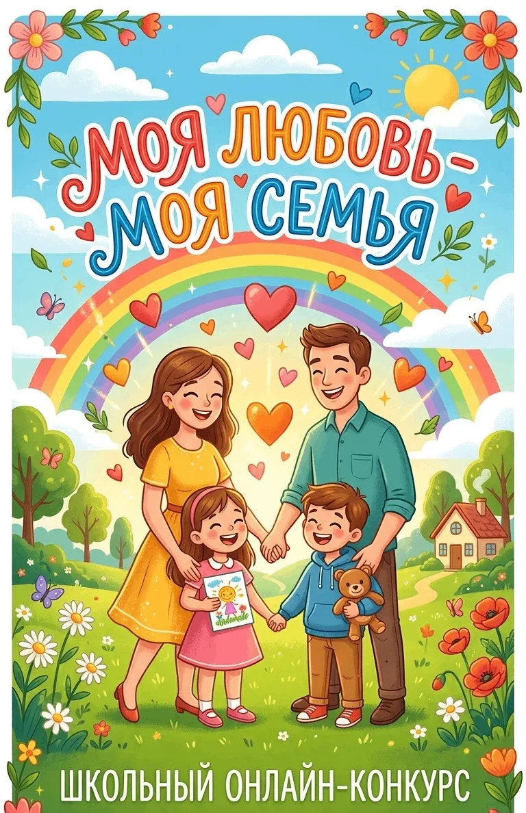 Подводим итоги конкурса "Моя любовь - моя семья" 💫🏆

По результатам онлайн-голосования в школьном 