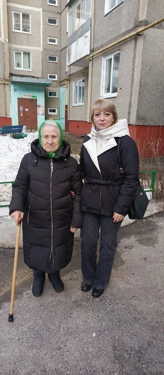 ❤️Сотрудники комплексного центра социального обслуживания населения  Глушковского района продолжают 