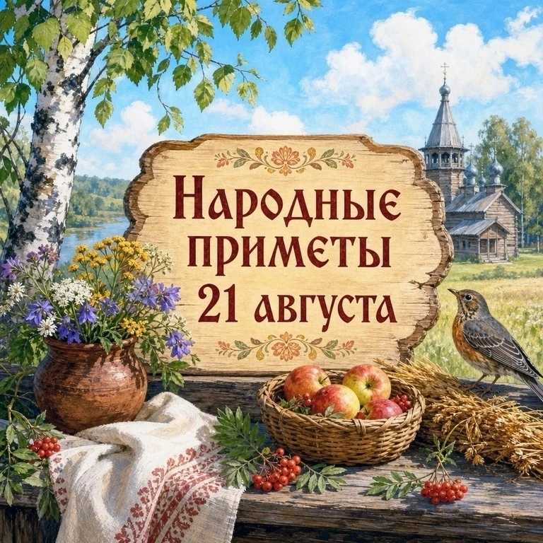 ‍ ()🌿 Народные приметы 21 августа 🌿