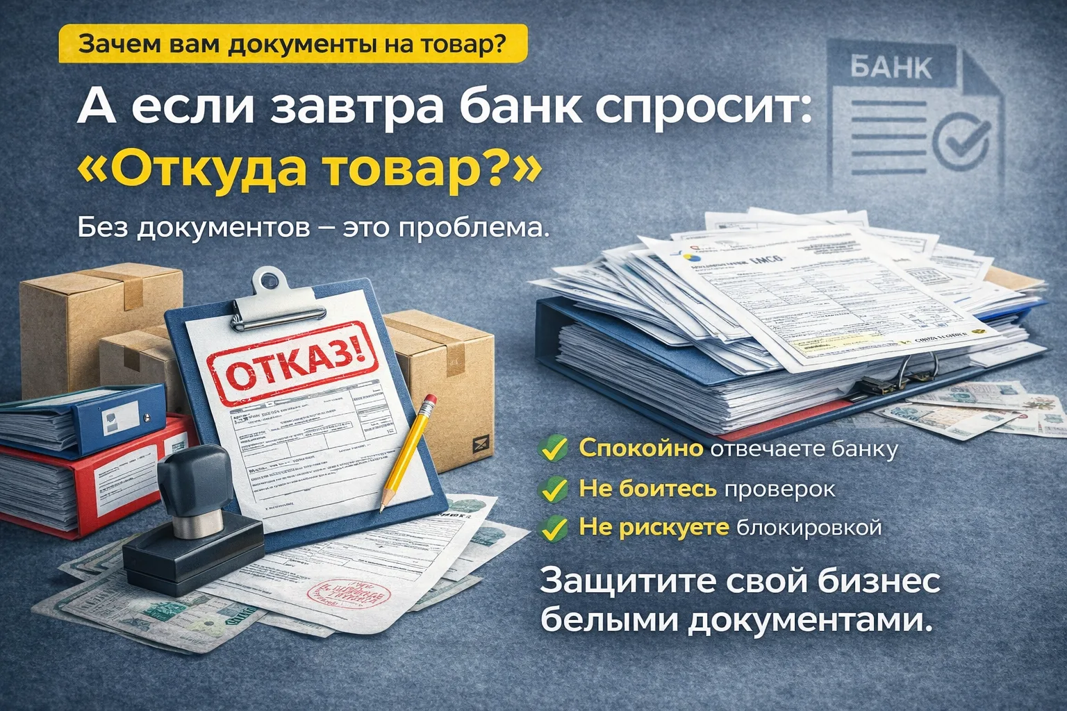 📦 «Зачем мне эти документы? Всё же нормально везётся...»