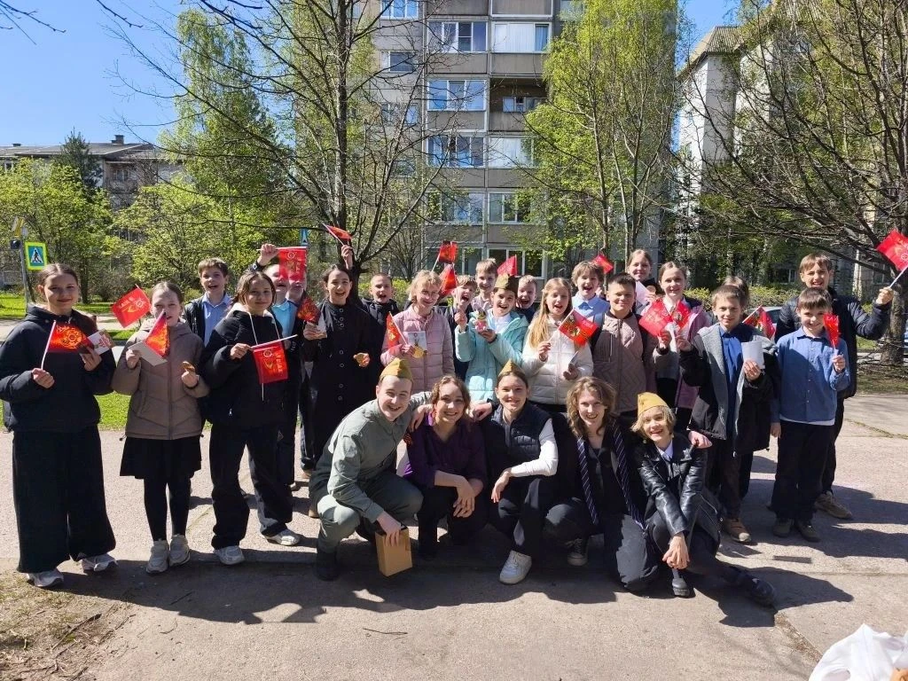 🇷🇺 В преддверии 9 Мая — память в деле!  6 мая учащиеся 5«З» класса приняли участие в настоящем «Мара