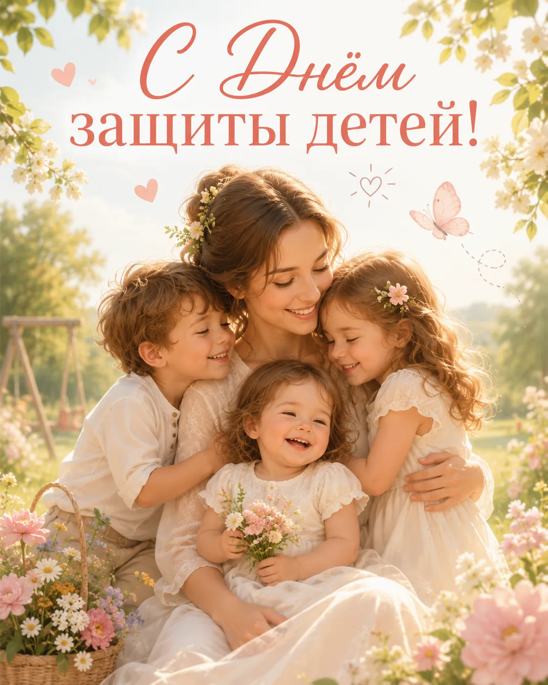 С Днём защиты детей!

Пусть дети просто остаются детьми — с крошками в волосах после печенья, с важн