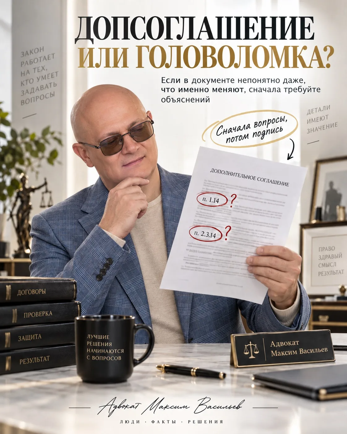 Сначала объясните