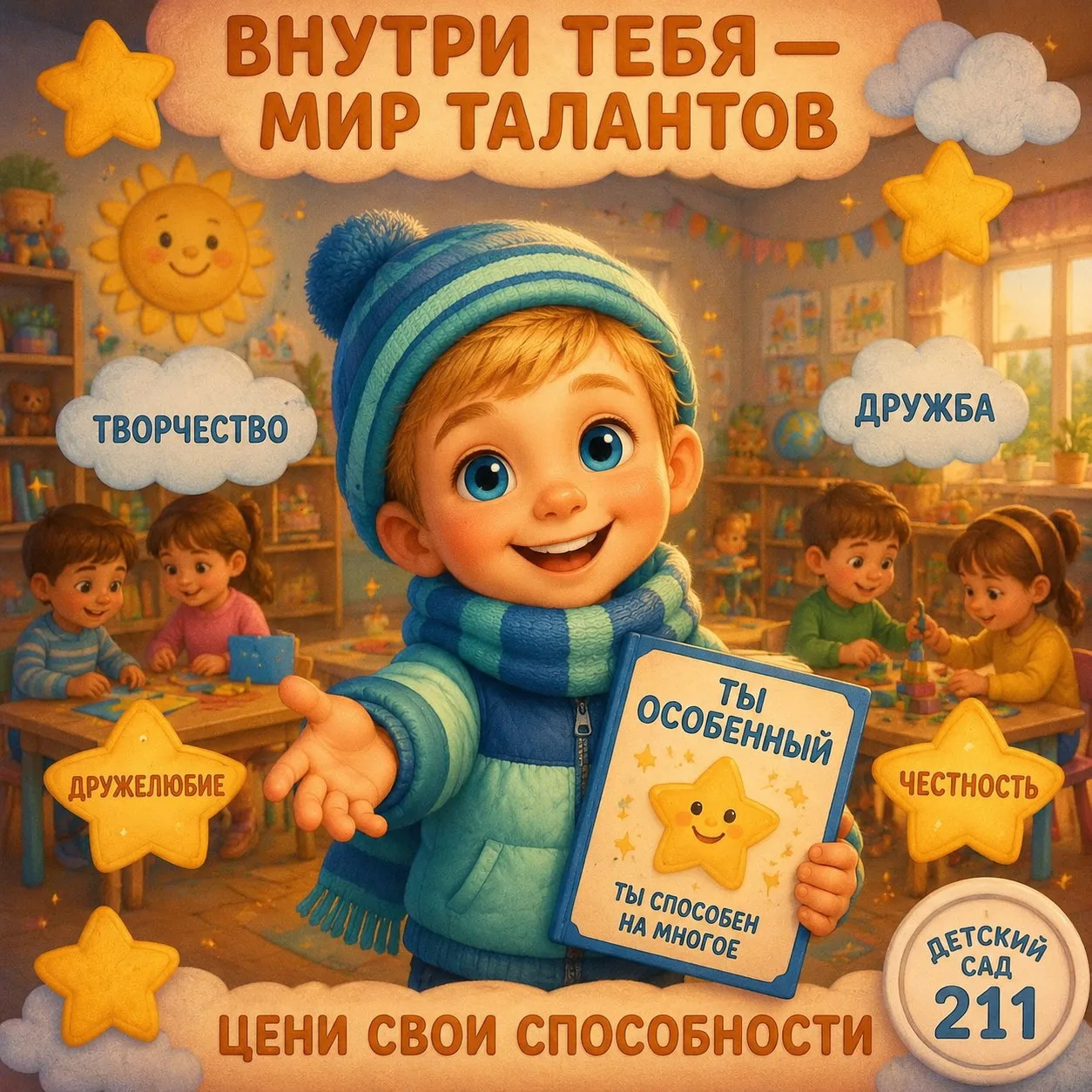 Внутри каждого ребенка — целая вселенная талантов! ✨