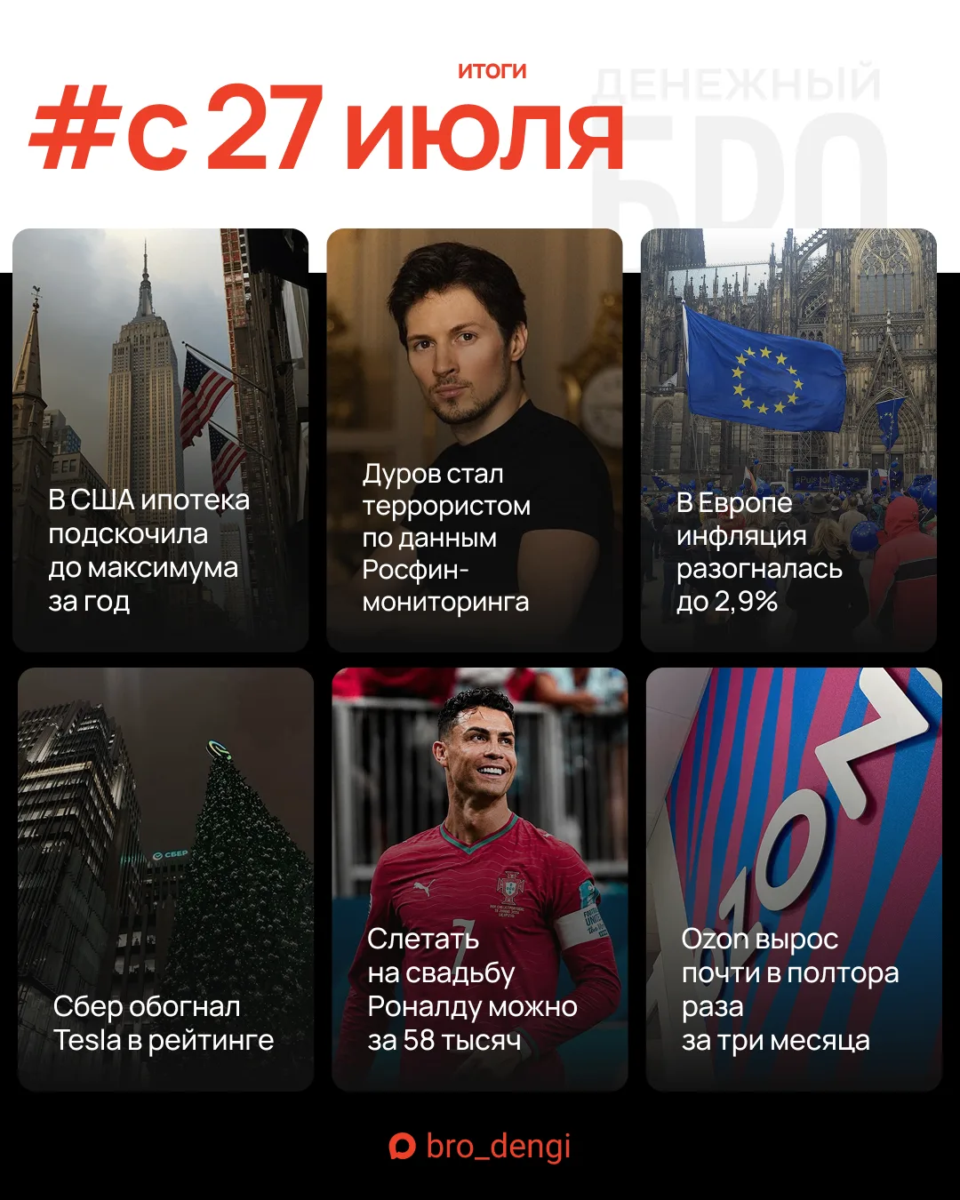 Это #КраткоБро о главном за неделю