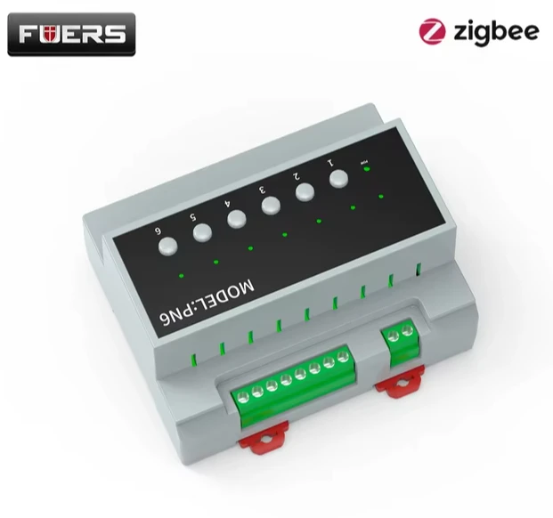 Модуль на 6 реле Tuya Zigbee:
