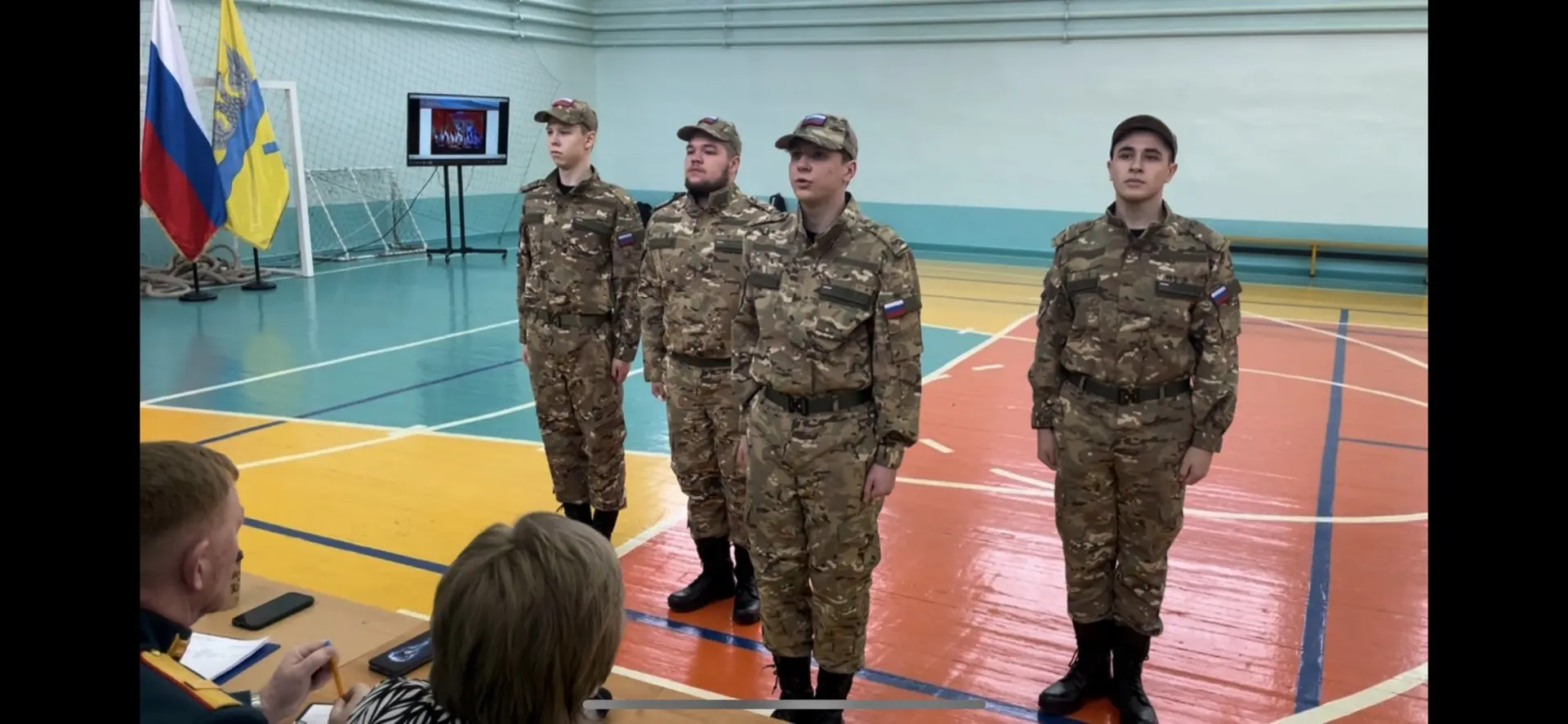 Сегодня наша лицейская команда сразилась в финале городских военно‑спортивных состязаний «А ну‑ка, п