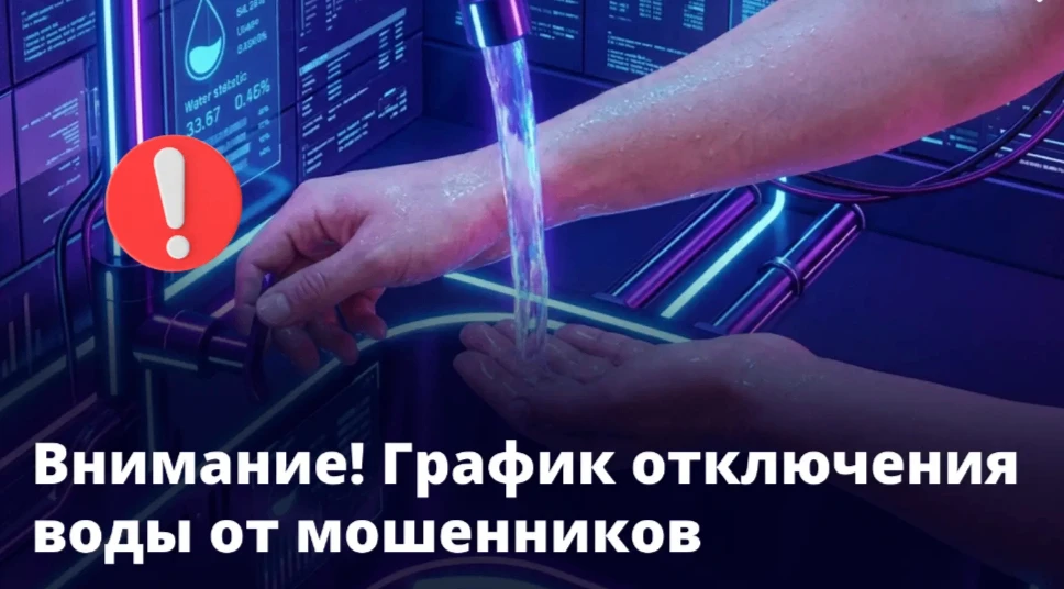 🚩 Мошенники добрались до горячей воды! В специальной рубрике рассказываем о новой сезо...