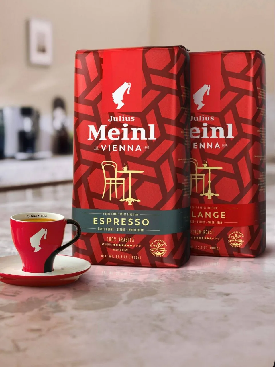🤎Кофе под настроение: меняй образ так же легко, как сорт кофе

〰️ молотый Julius Meinl Vienna Melan