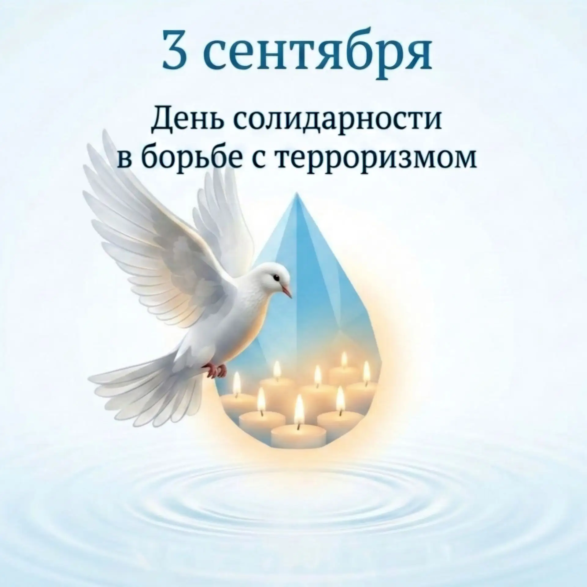 3 сентября — День солидарности в борьбе с терроризмом!🙏🕊