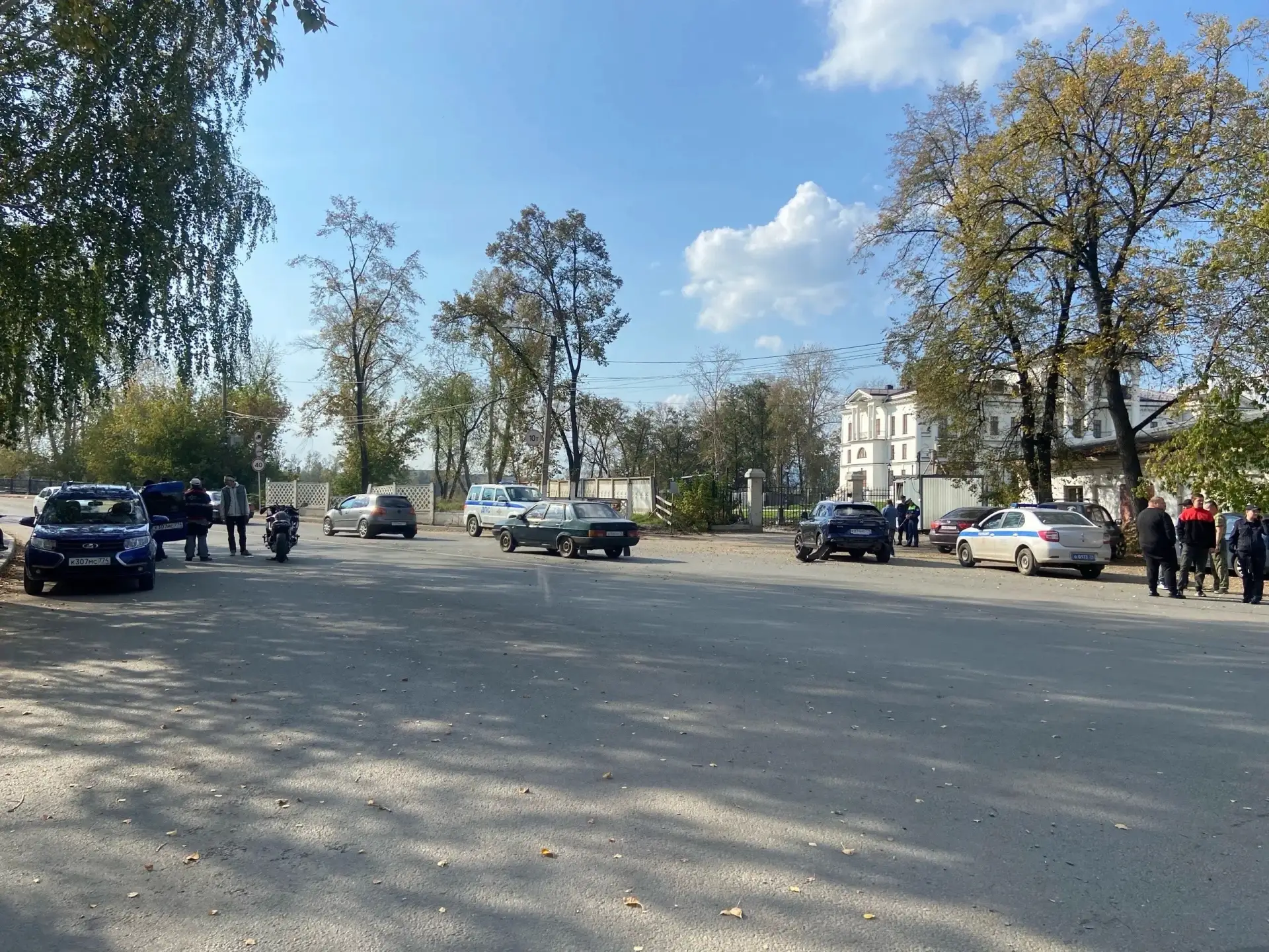 ГАИ Кыштыма рассказала подробности вчерашнего ДТП на площади Карла Маркса