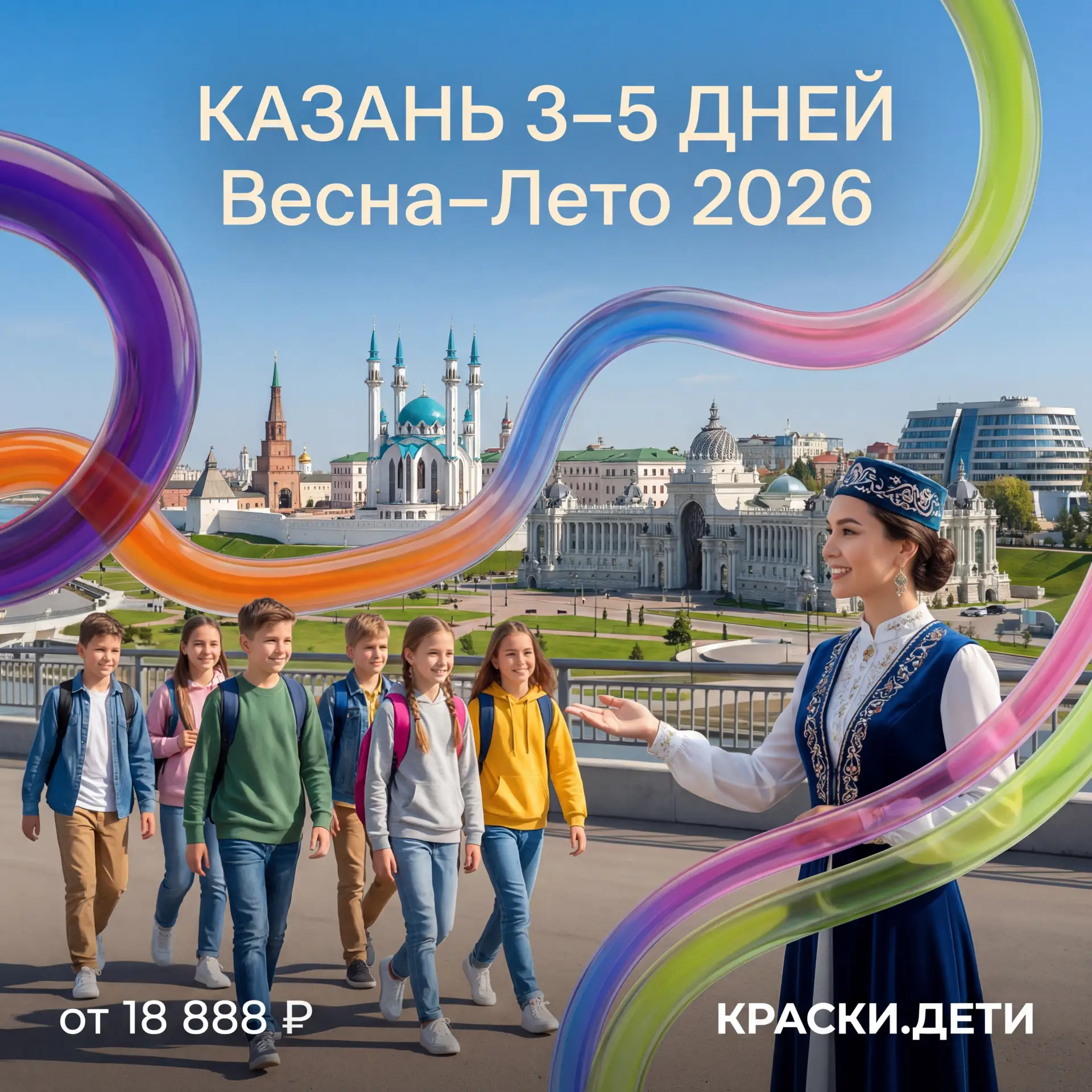 🕌 КАЗАНЬ — ШКОЛЬНЫЕ ТУРЫ 2026–2027