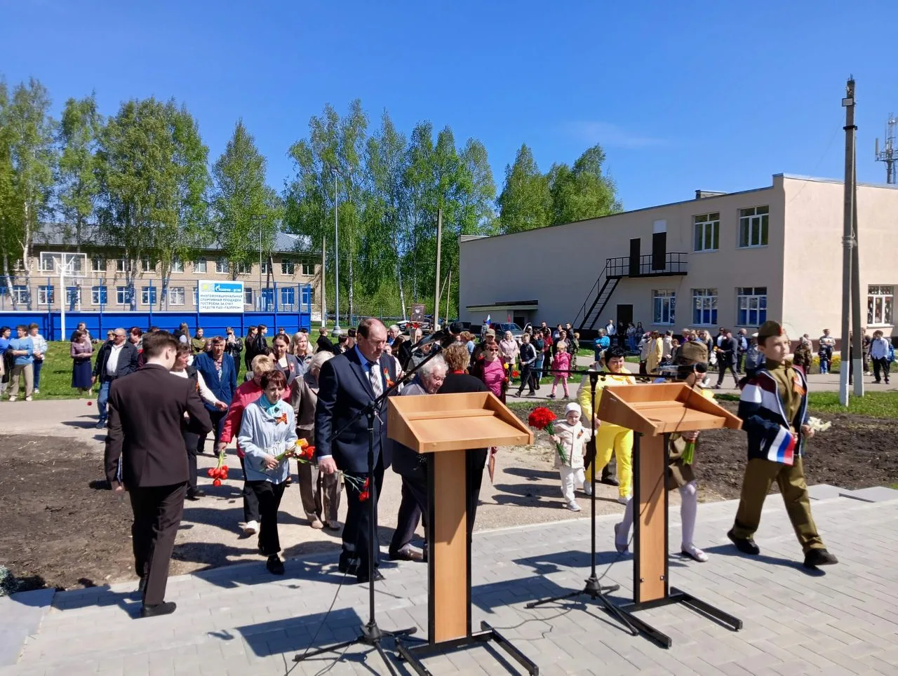 9 мая 2026 года в с. Булычёво прошёл праздничный митинг посвящённый 81-ой  годовщине По...