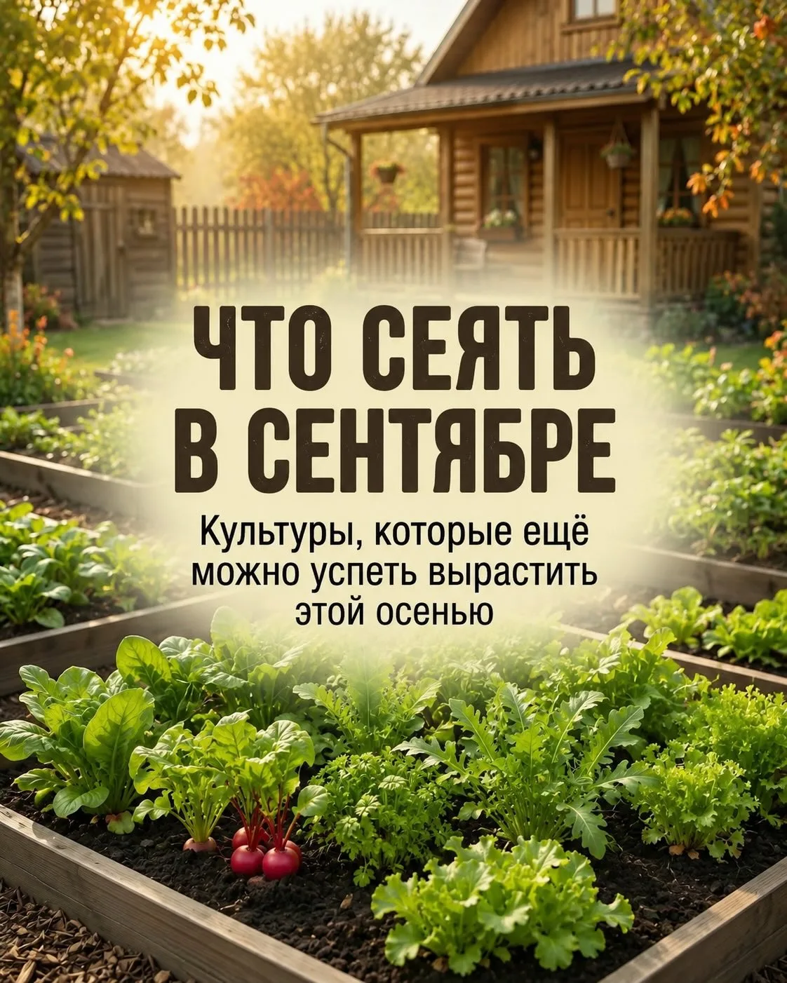 🌱 Пустые грядки в сентябре? А вот и нет!