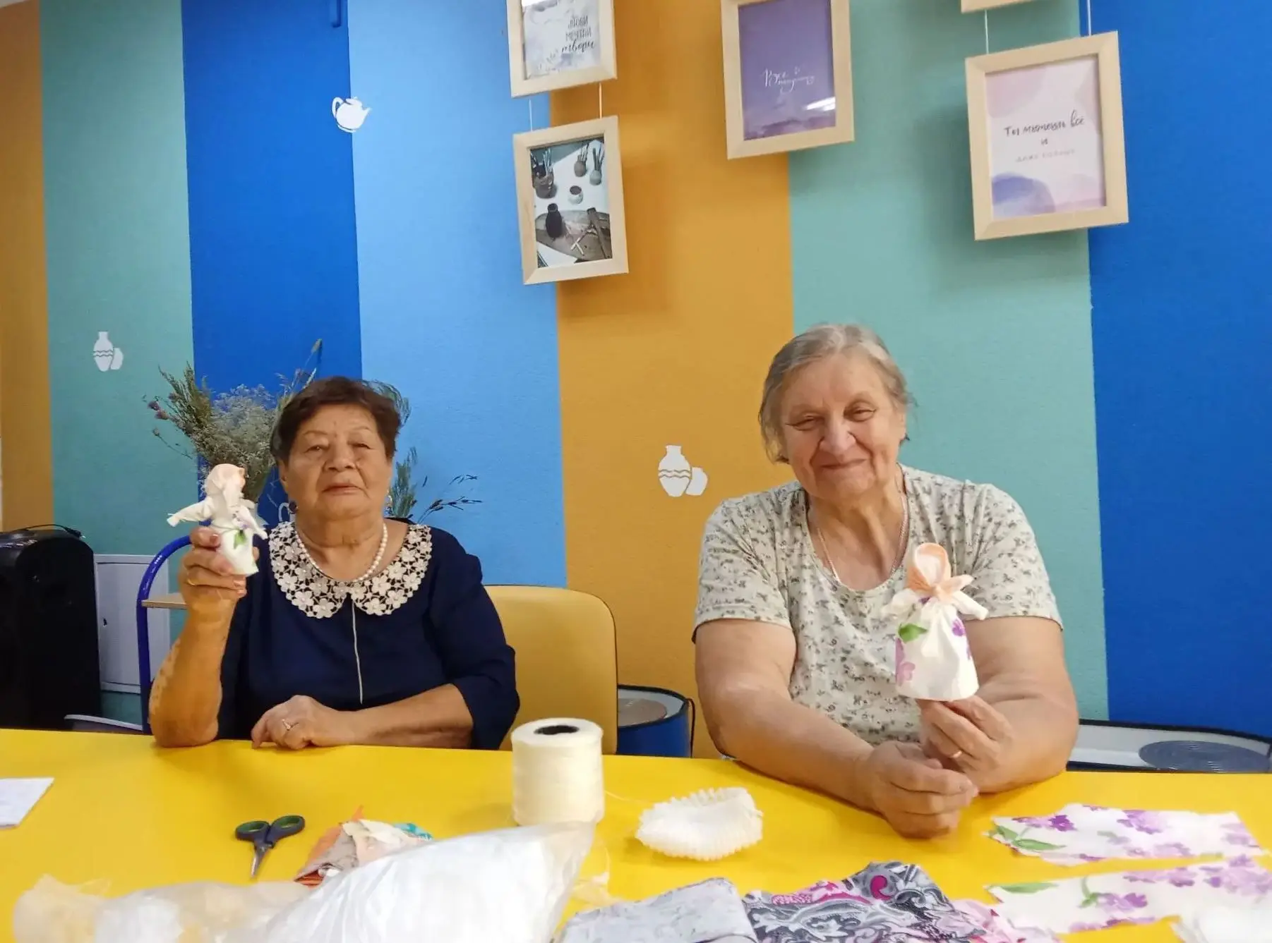 ✂️ В реабилитационно-оздоровительном центре «Русь» прошел мастер-класс по изготовлению ...