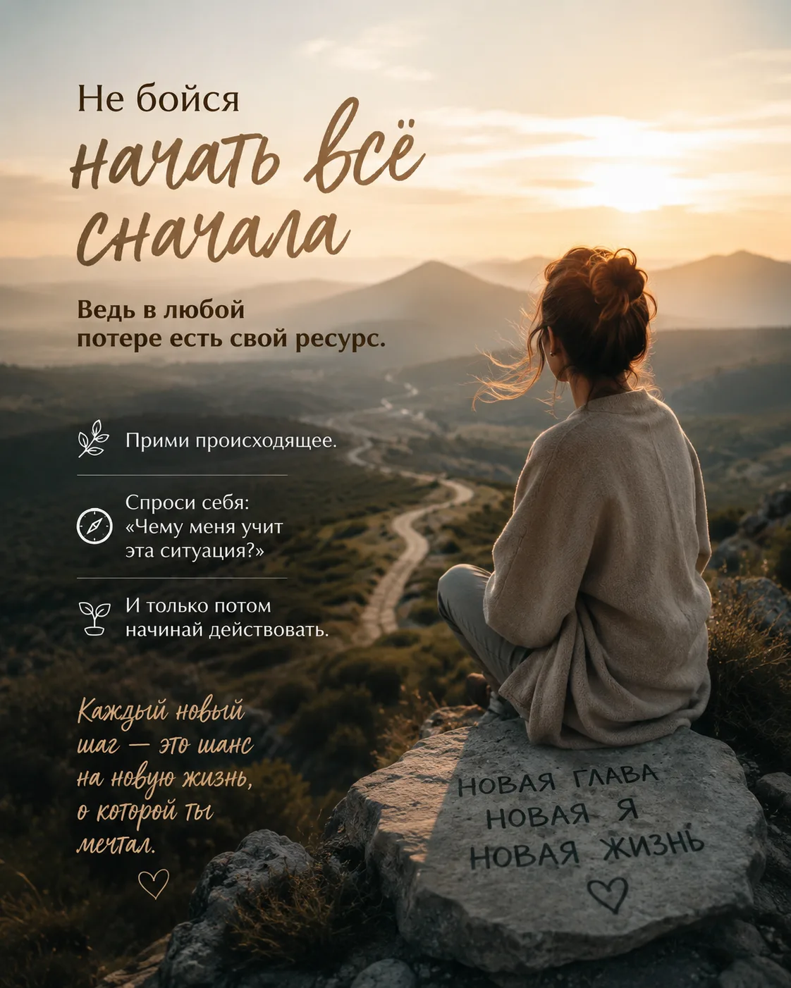 🌿Иногда жизнь будто нажимает кнопку «Перезагрузка».