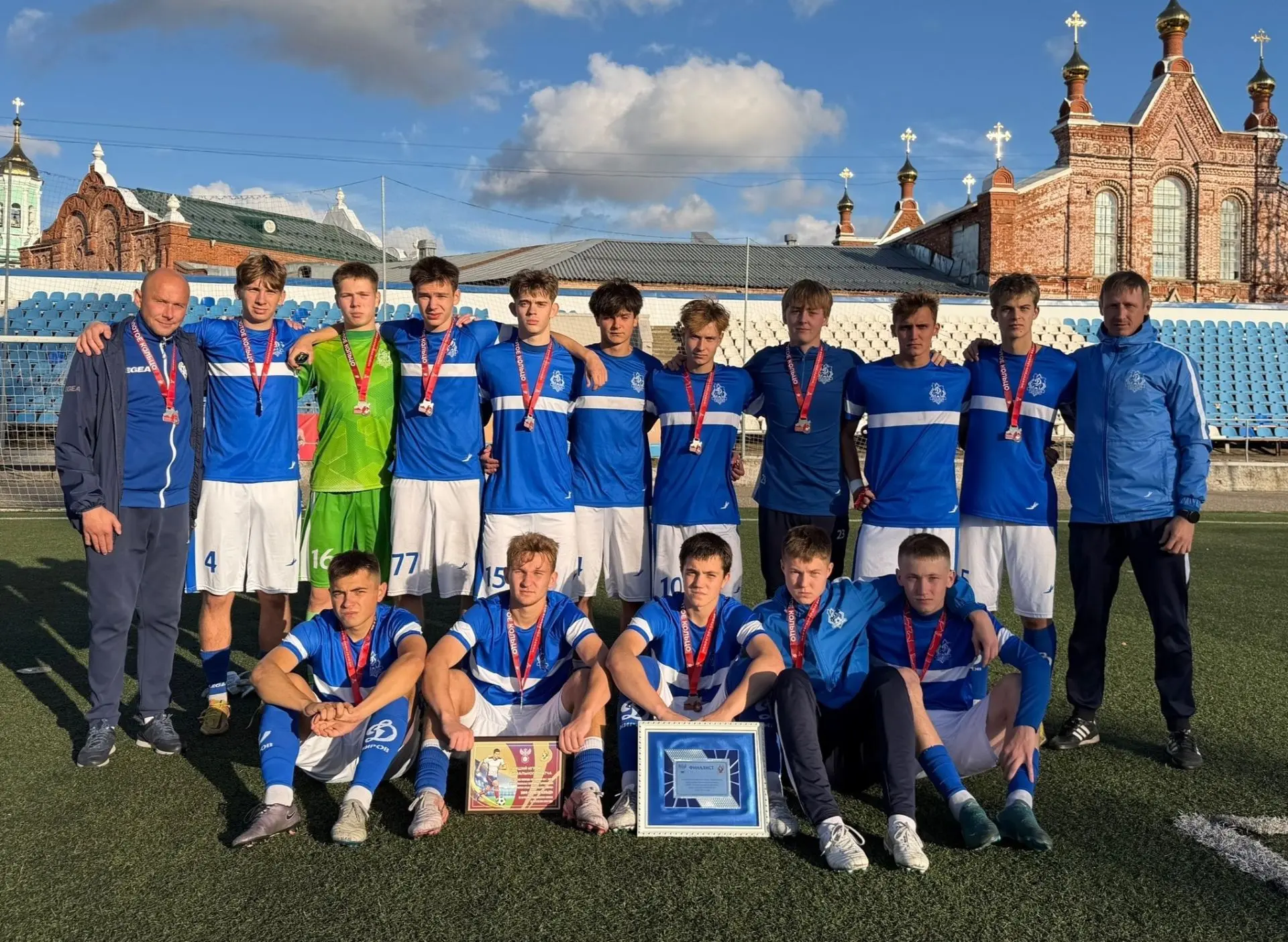 ⚽️ Завершили вторую игру финала Кубка «Золотое кольцо».