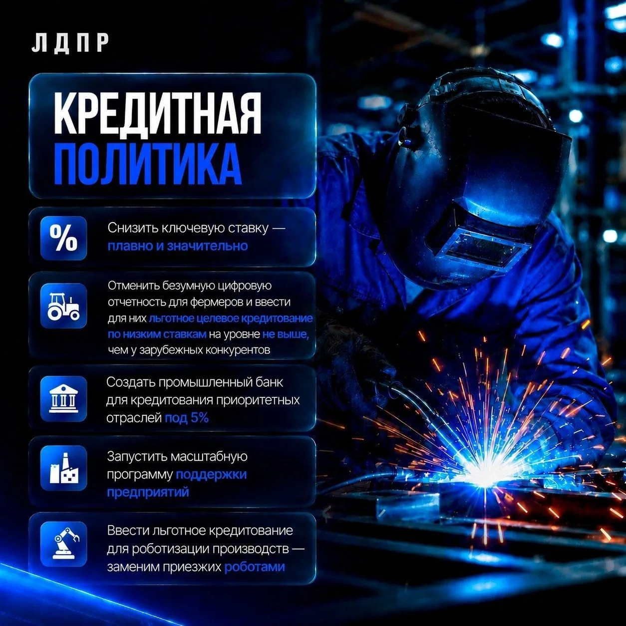План ЛДПР: спасение экономики