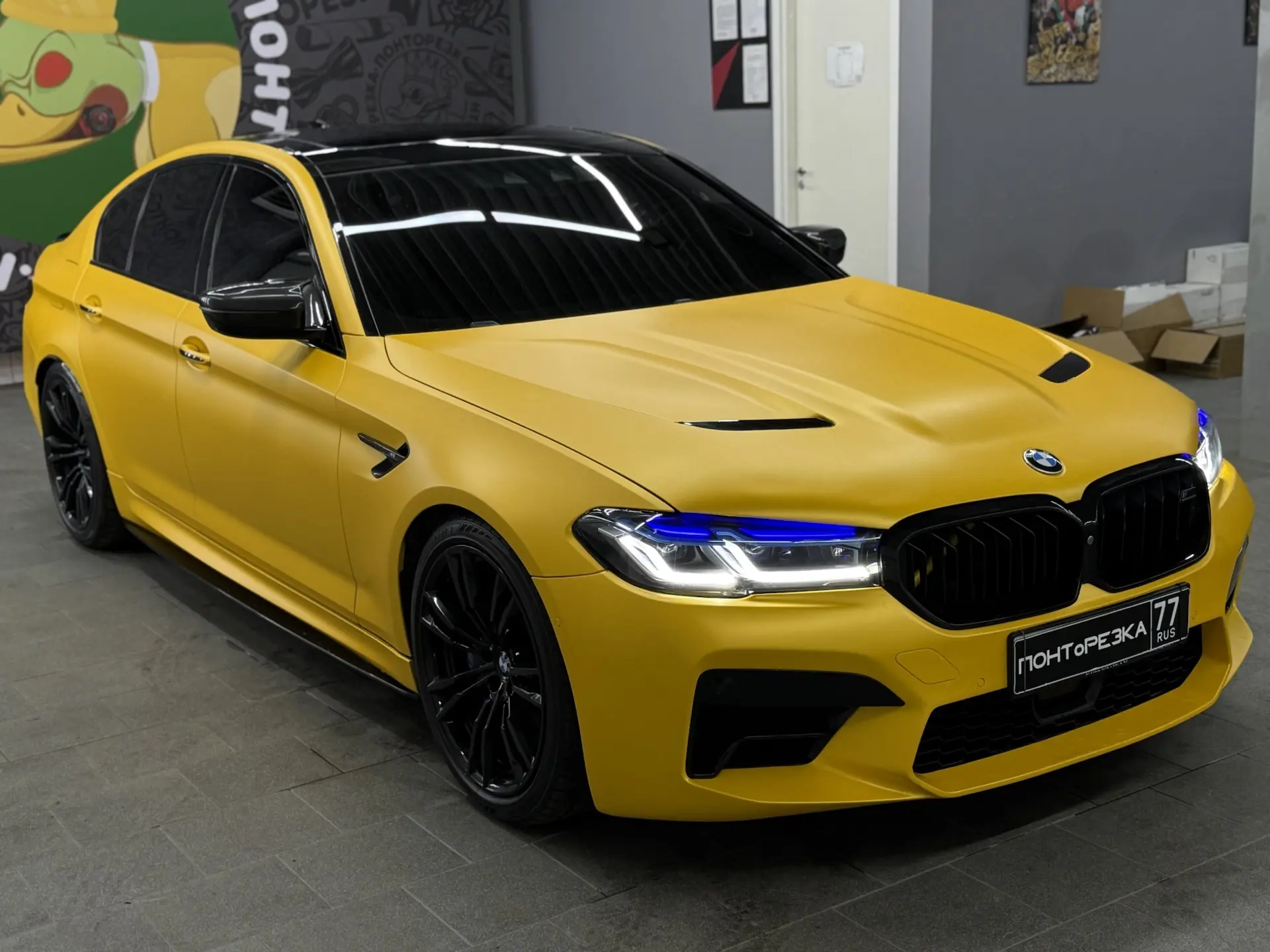 ‼️В ПРОДАЖЕ‼️  BMW M5 F90  Год 2018  Переодета в рест 🤩 Мотор 4.4 бензин ⛽️  На 600 лошадок 🐎 Полный