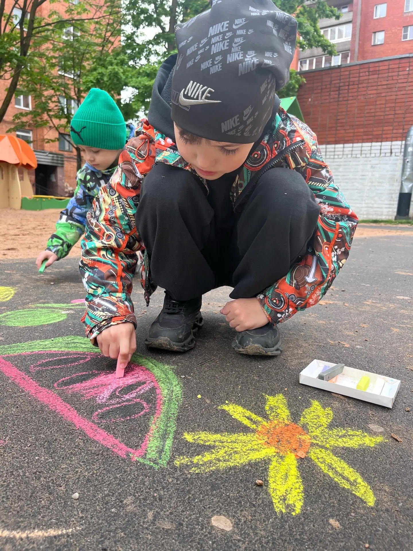 Акция «Вместе рисуем детство»🎨👧👦🏻
