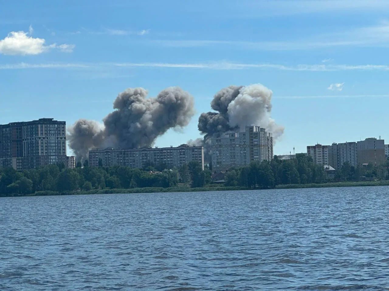 🇷🇺🇺🇦 ВСУ ударили по Воронежу британскими ракетами Storm Shadow — Baza. Кадры публик...