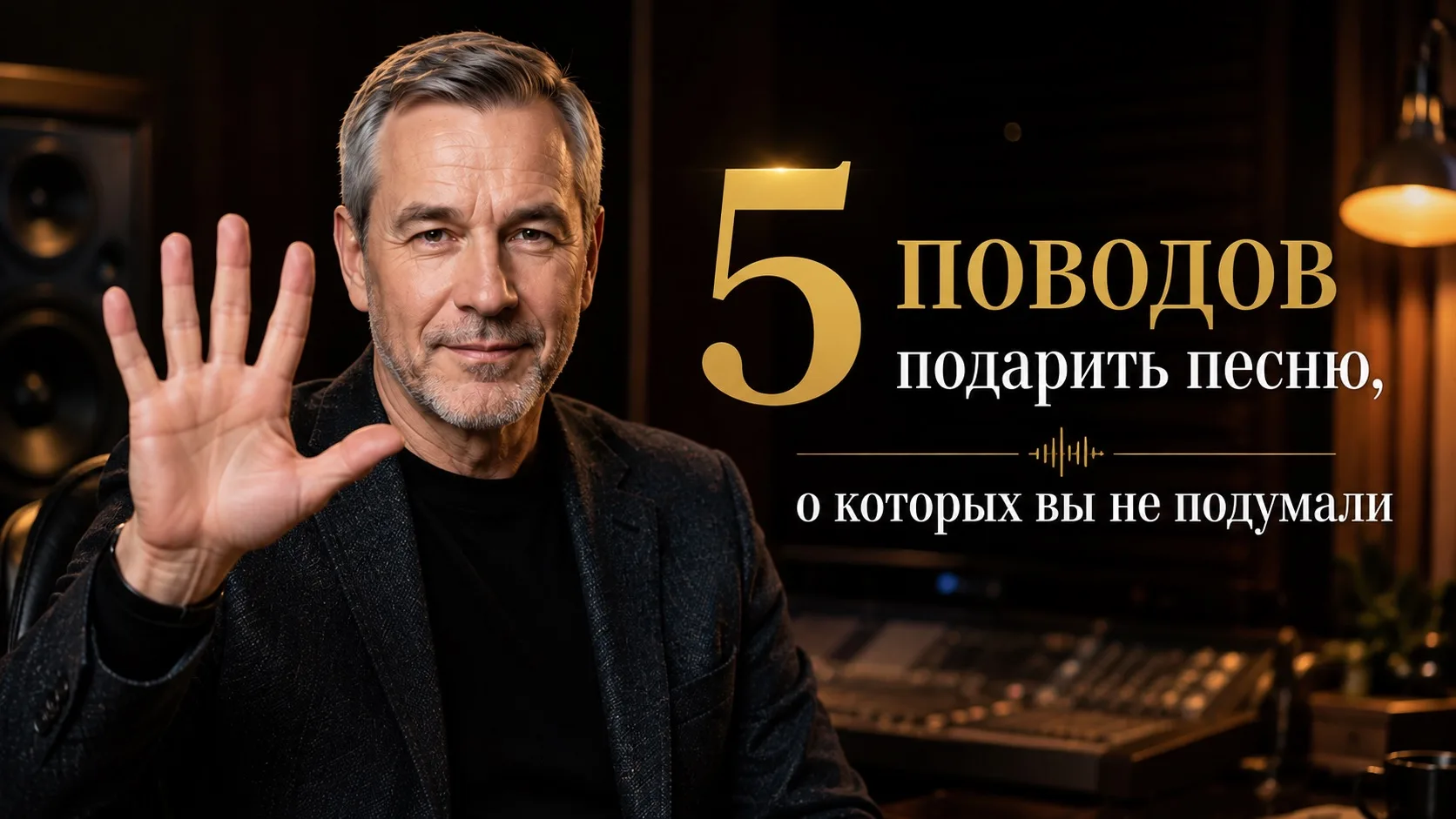 🎁5 поводов подарить песню, о которых вы не подумали 

🍼 Колыбельная для малыша. Своя, с именем кро