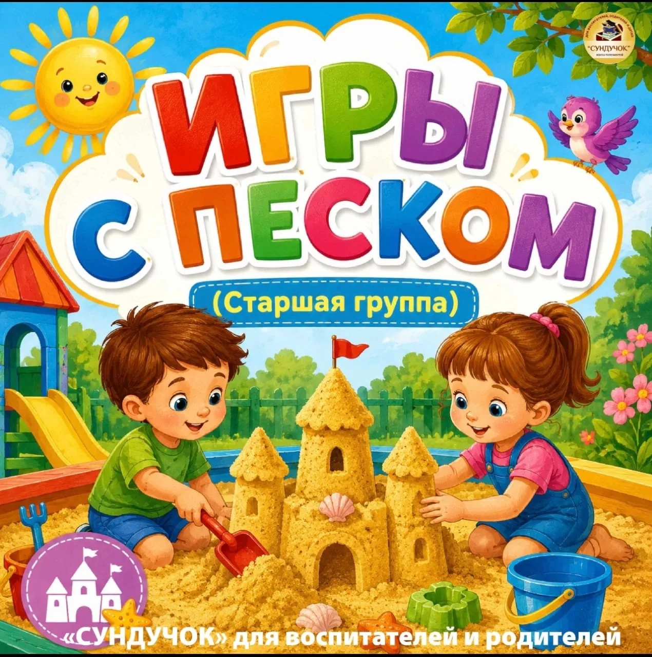 Игры с песком (старшая группа)